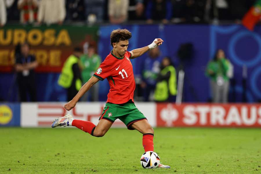 Joao Félix, con Portugal en cuartos de final de la Eurocopa