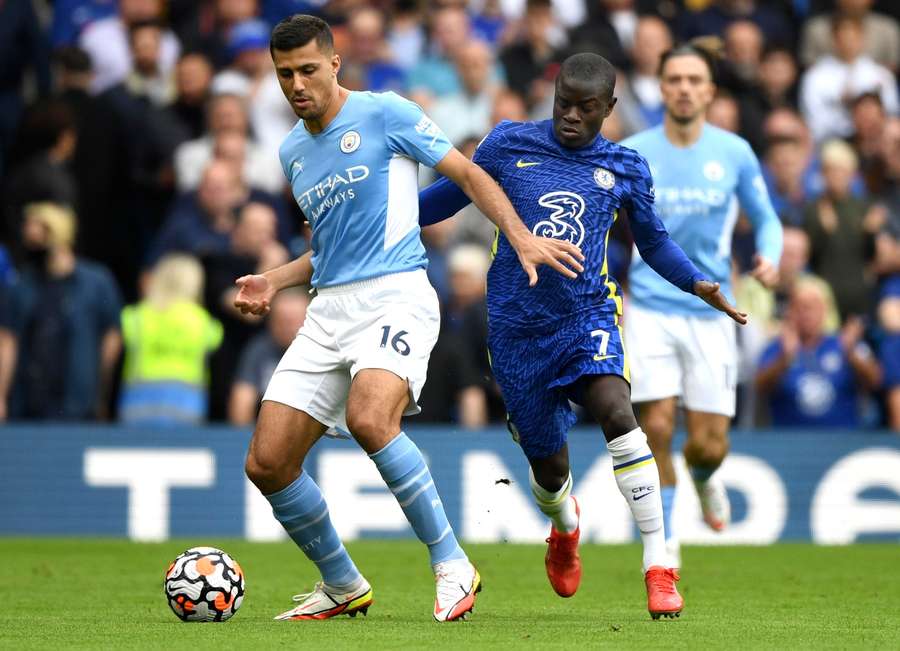 Rodri and Kante are set to go head-to-head once again on Tuesday