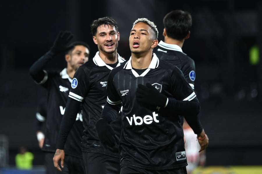 Botafogo celebra un gol Botafogo celebra un gol