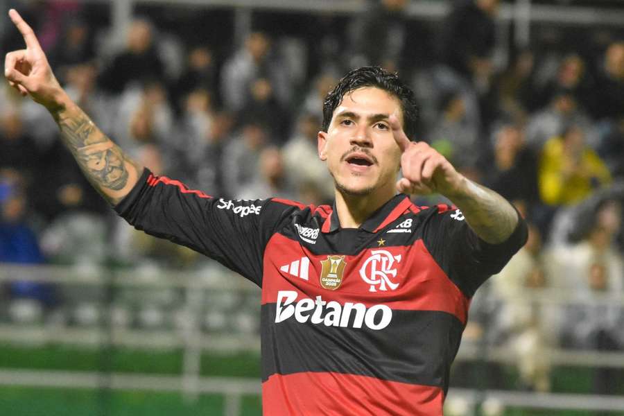 Pedro fez dois gols em Chapecoense 0x4 Flamengo Pedro fez dois gols em Chapecoense 0x4 Flamengo