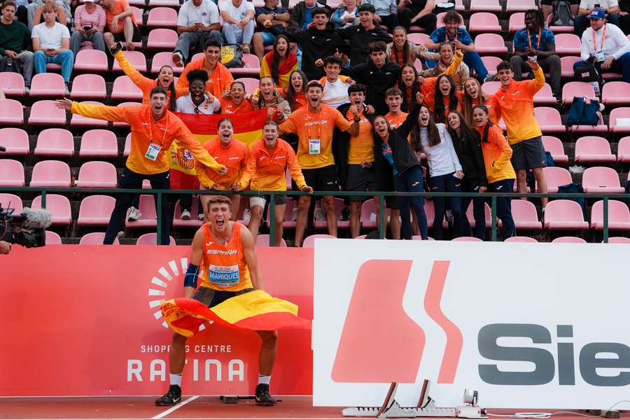 El quinto oro para España llega en el lanzamiento de jabalina