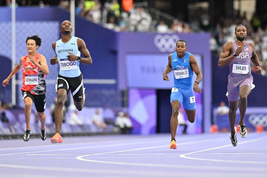 Tebogo beats Lyles to clock fastest time in men's 200m semi-finals