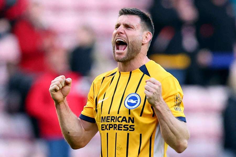 James Milner, centrocampista de 40 años del Brighton