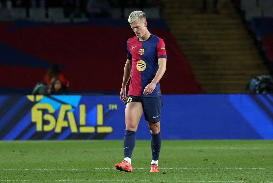 Olmo can't play for Barcelona until next season as it stands Olmo can't play for Barcelona until next season as it stands