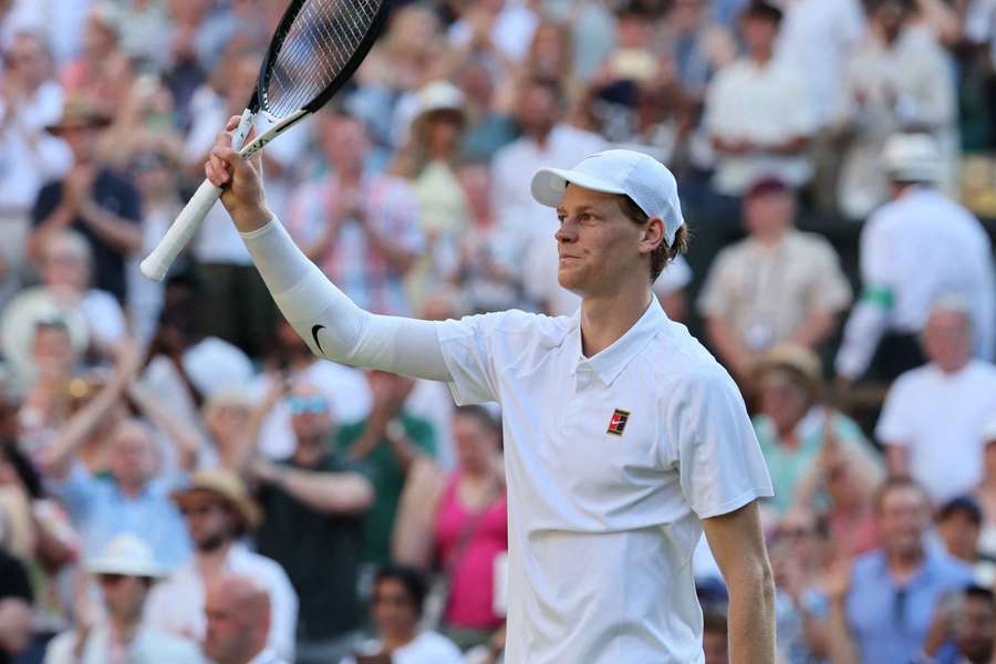 Sinner po wygranej z Djokovicem rywalem Alcaraza w finale Wimbledonu