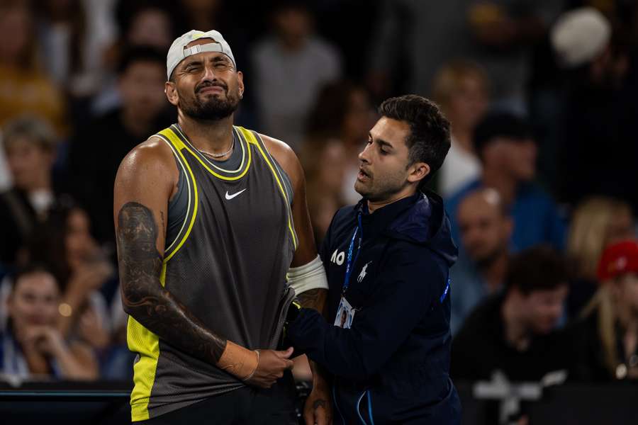 Kyrgios fue eliminado recientemente en la primera ronda del Abierto de Australia