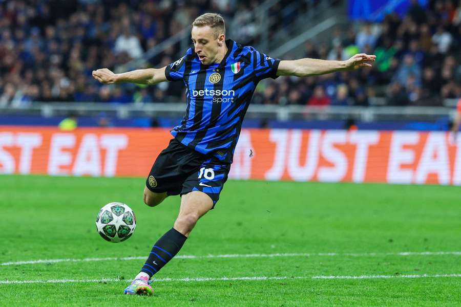 Davide Frattesi, jugador del Inter Davide Frattesi, jugador del Inter