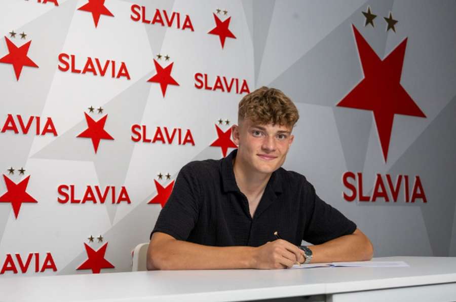Slavii posílil talentovaný útočník Matyáš Tomek.