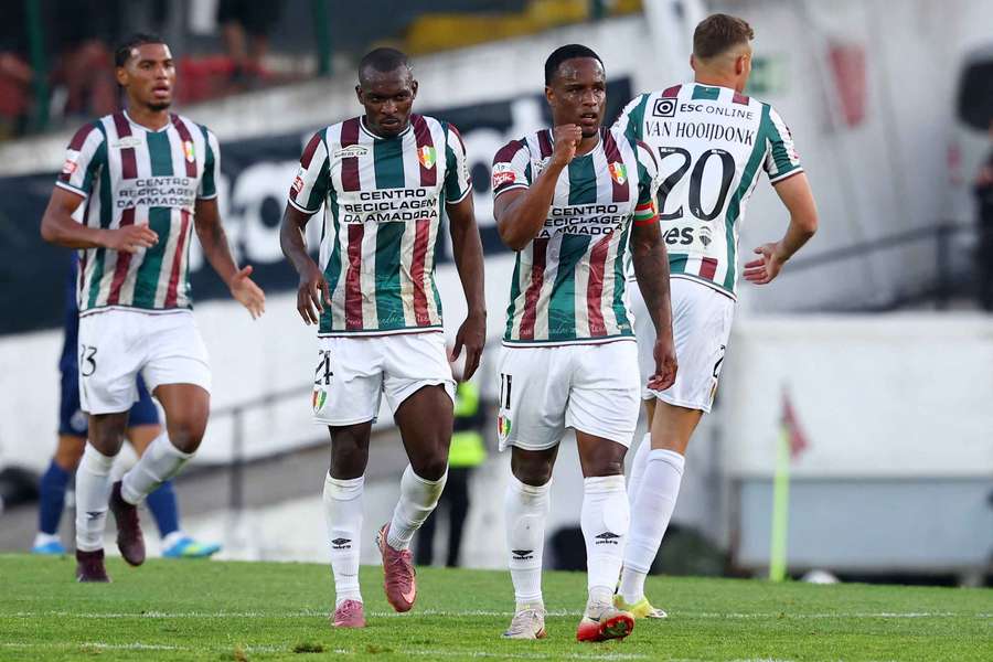 Jovane Cabral festeja o golo