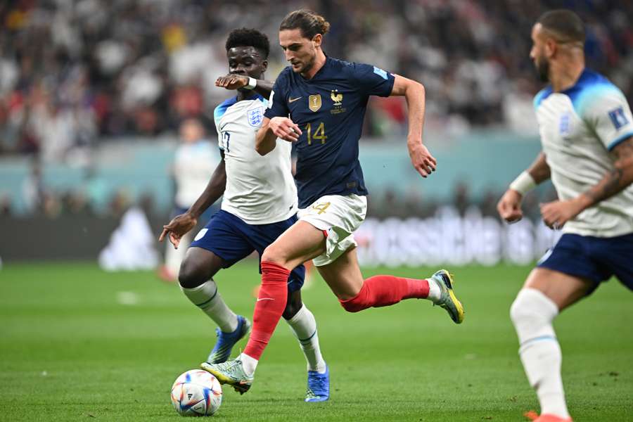 Adrien Rabiot har været flot spillende for Frankrig ved årets VM.