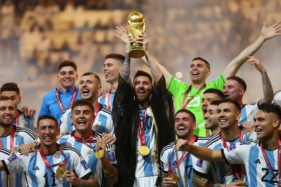Messi sealed World Cup success with Argentina in December