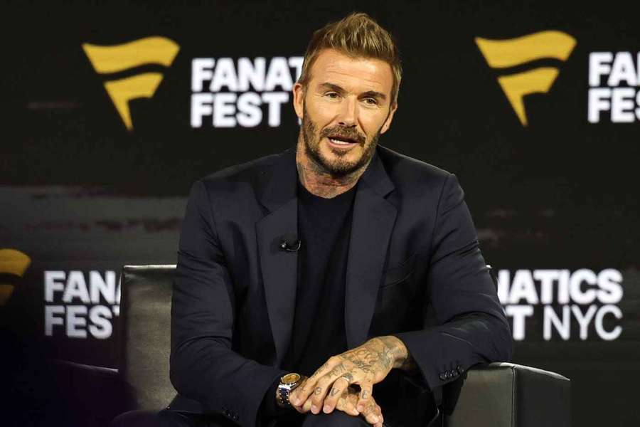 David Beckham at the Fanatic Fest event