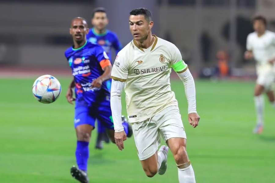Cristiano Ronaldo se poprvé trefil za Al-Nassr.