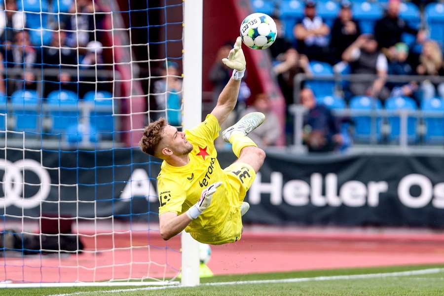 Jakub Markovič čaruje v brance Slavie.