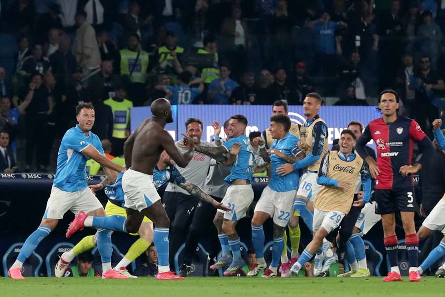 Neapol nie zaśnie, McTominay i Lukaku rozpoczęli świętowanie czwartego Scudetto!