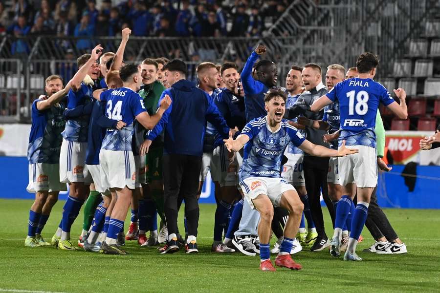 Euforie v podání Sigmy Olomouc. Euforie v podání Sigmy Olomouc.