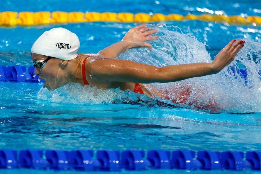 Mariana Cunha foi uma das portuguesas em ação Mariana Cunha foi uma das portuguesas em ação