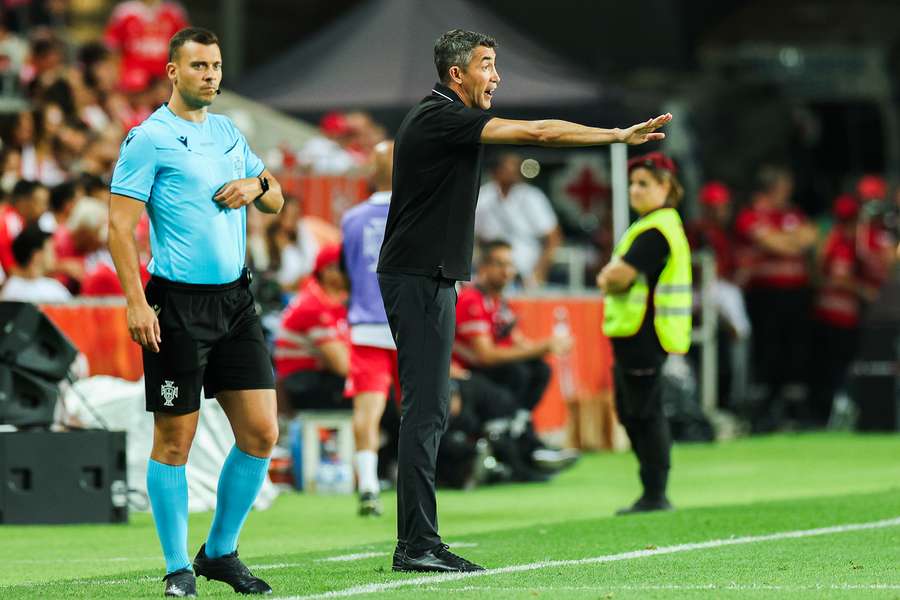 Bruno Lage, treinador do Benfica