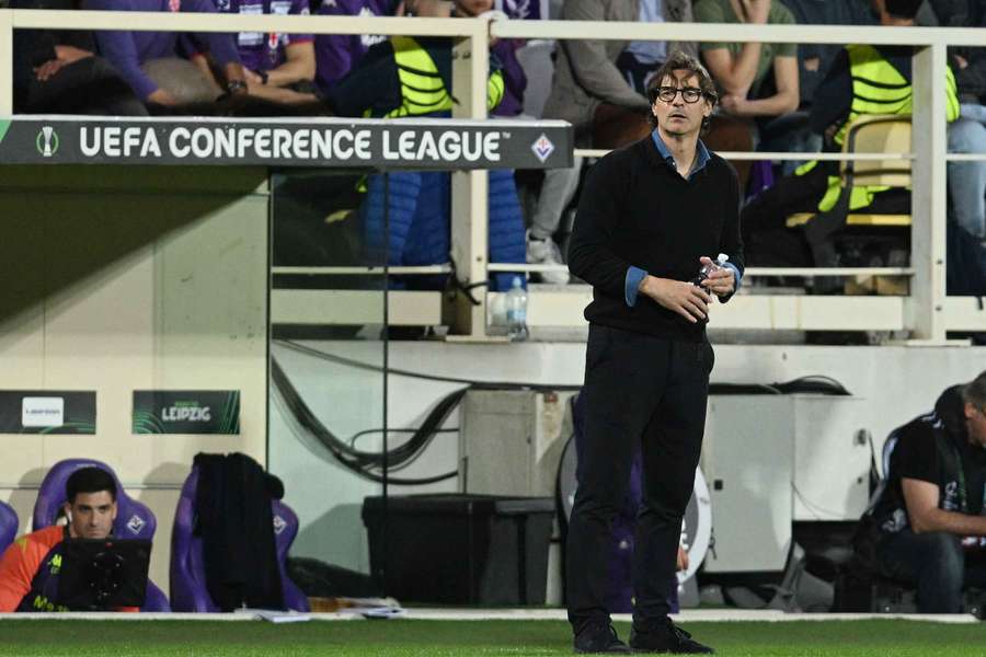 Fiorentina coach Paolo Vanoli