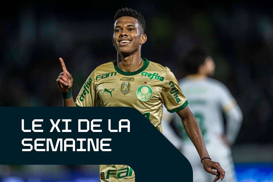 Estevao, la star de Palmeiras qui va jouer à Chelsea, a obtenu la meilleure note de tous les joueurs ce week-end : un 10 parfait.