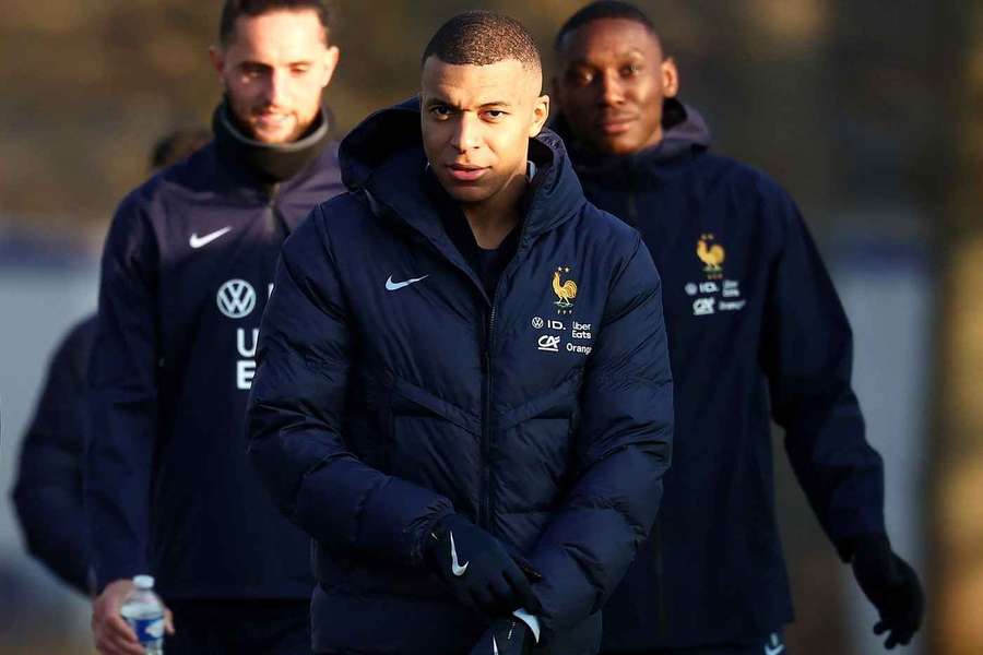 Mbappé stand das letzte Mal Anfang September für Frankreich auf dem Feld.