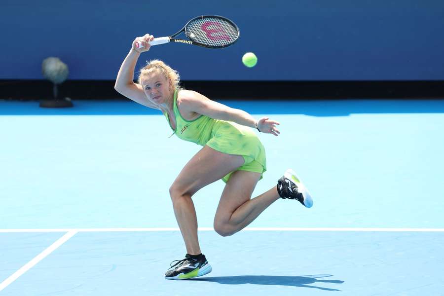Kateřina Siniaková v mixu vyřadila i Sabalenkovou s Djokovičem.
