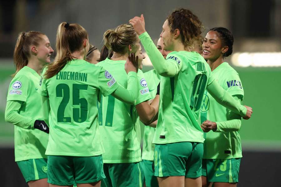 Wolfsburg were the biggest winners in the UEFA Women's Champions League on Wednesday.