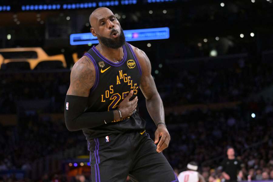 LeBron James, cette nuit.