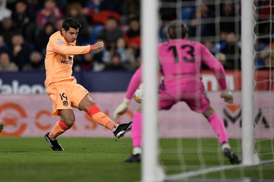 Alvaro Morata was on the scoresheet for Atletico Madrid in their Copa del Rey win