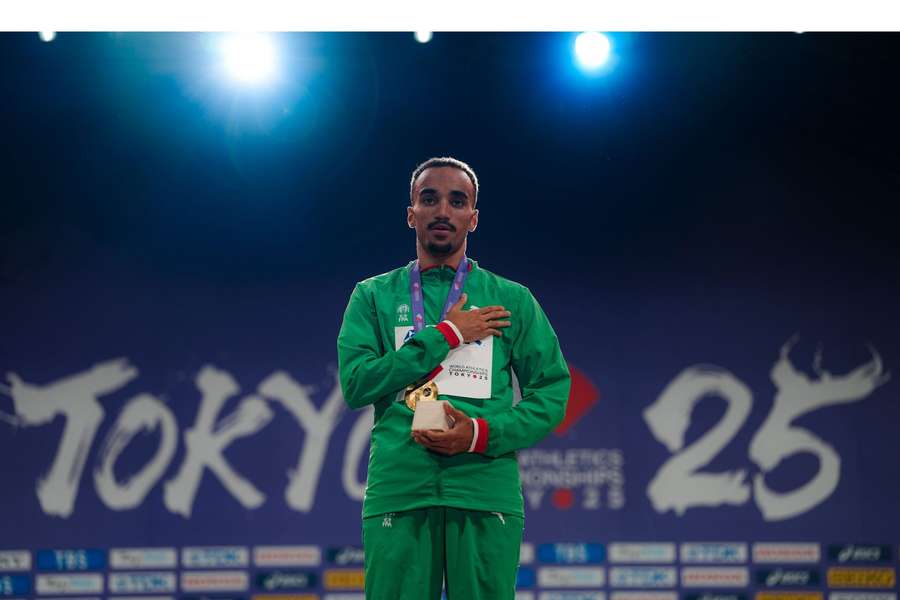 Isaac Nader foi campeão mundial em Tóquio