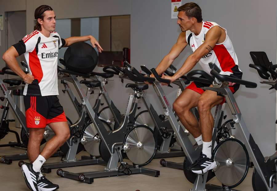 João Palhinha com Kaminski