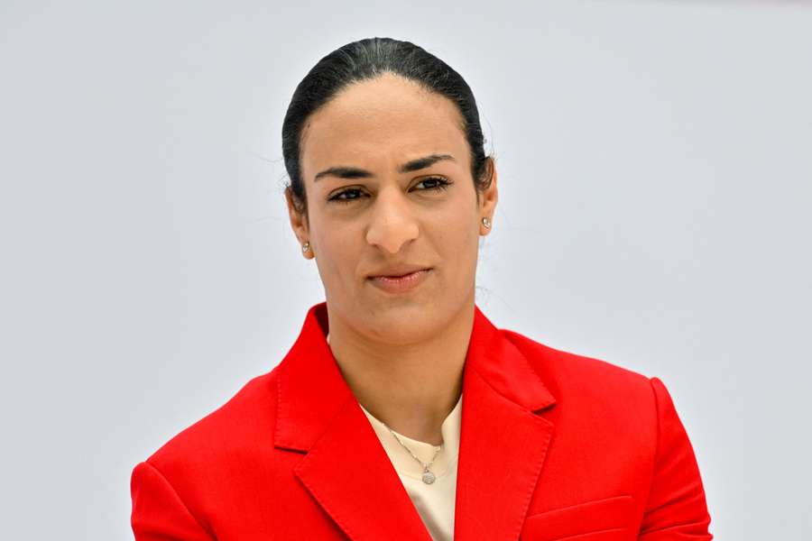 Imane Khelif à Paris en avril 2025.