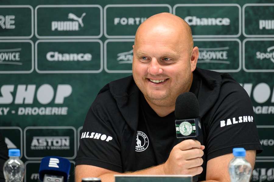 Trenér Bohemians Jaroslav Veselý