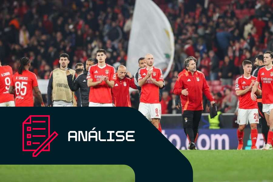 Jogadores do Benfica agradecem aos adeptos