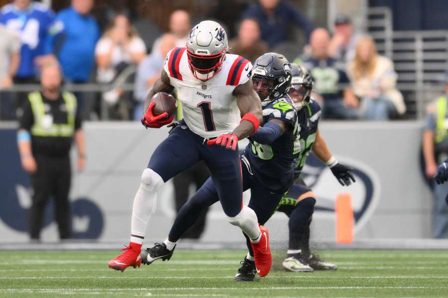 A.J. Brown was injured during the New England Patriots' loss on Wednesday. A.J. Brown was injured during the New England Patriots' loss on Wednesday.