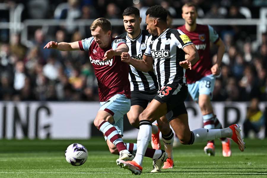 O West Ham deixou uma vantagem de dois gols escapar