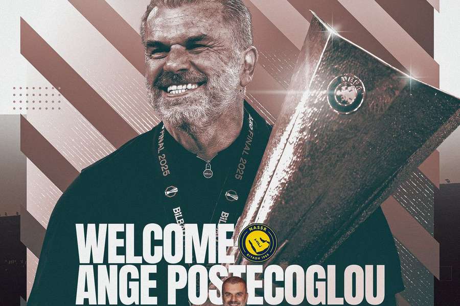 Ange Postecoglou oficializado no Al Nassr Ange Postecoglou oficializado no Al Nassr