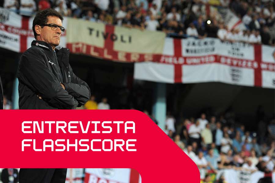 Fabio Capello dirigiu a Inglaterra de 2007 a 2012