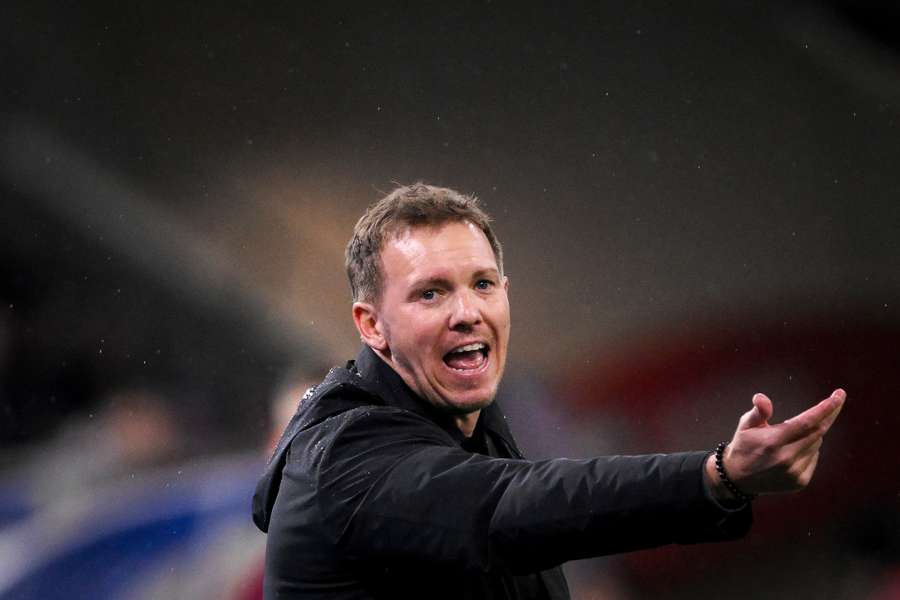 Julian Nagelsmann face au Luxembourg. Julian Nagelsmann face au Luxembourg.