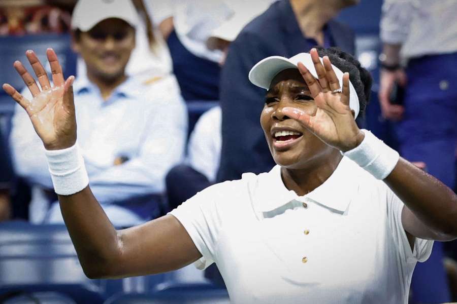Venus Williams despede-se da prova