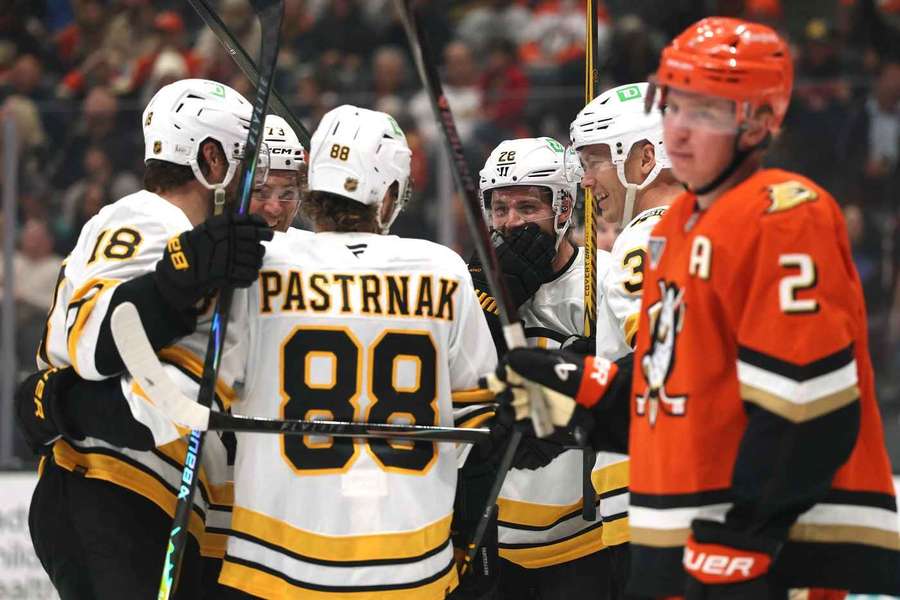Pastrnak erzielte sein 423. Tor für Boston Pastrnak erzielte sein 423. Tor für Boston