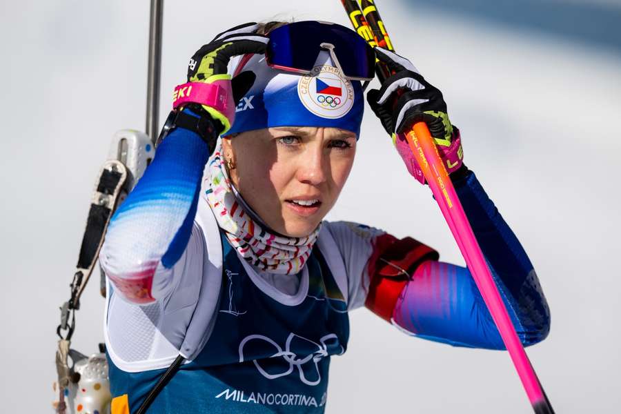 Tereza Voborníková byla už součástí smíšené štafety.