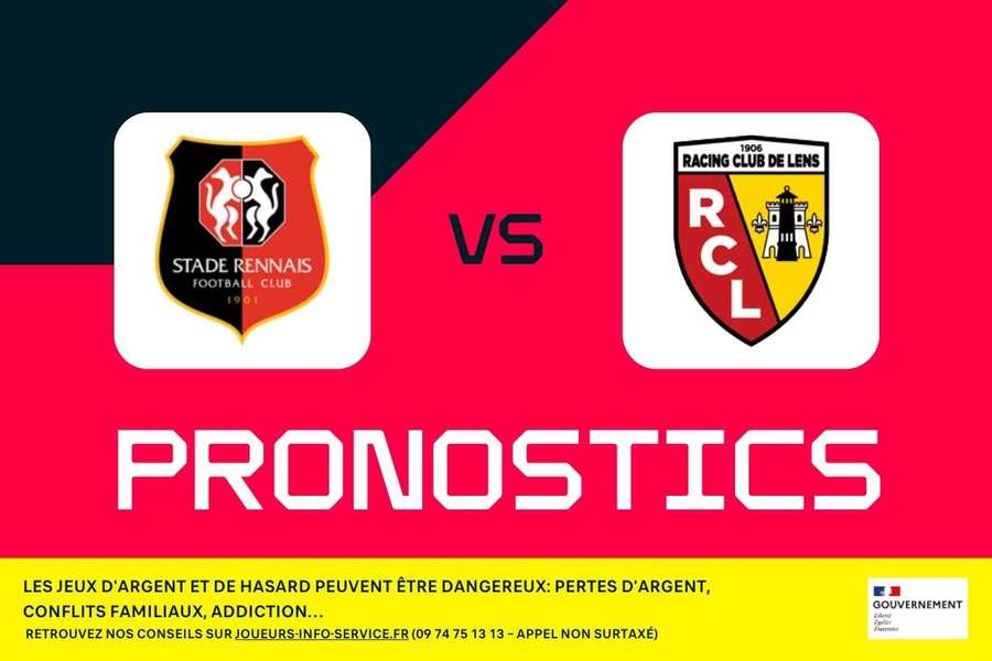 Rennes - Lens pronostics, meilleurs paris et cotes (Ligue 1)
