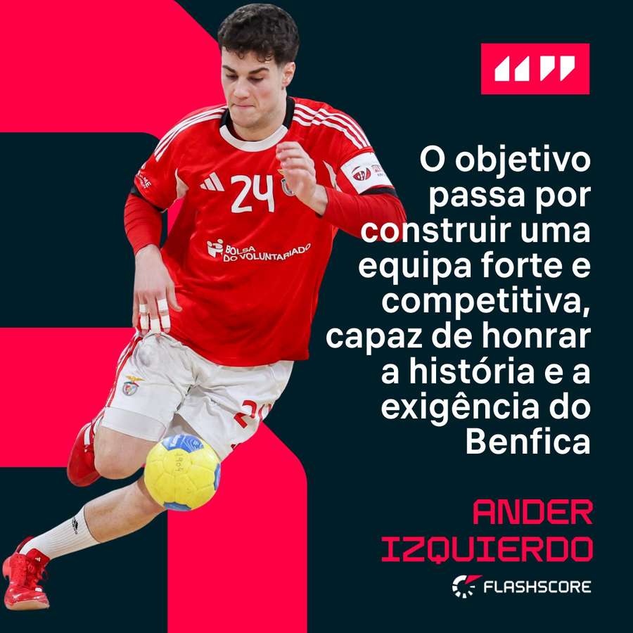 Ander Izquierdo vai cumprir a quinta época ao serviço do Benfica Ander Izquierdo vai cumprir a quinta época ao serviço do Benfica