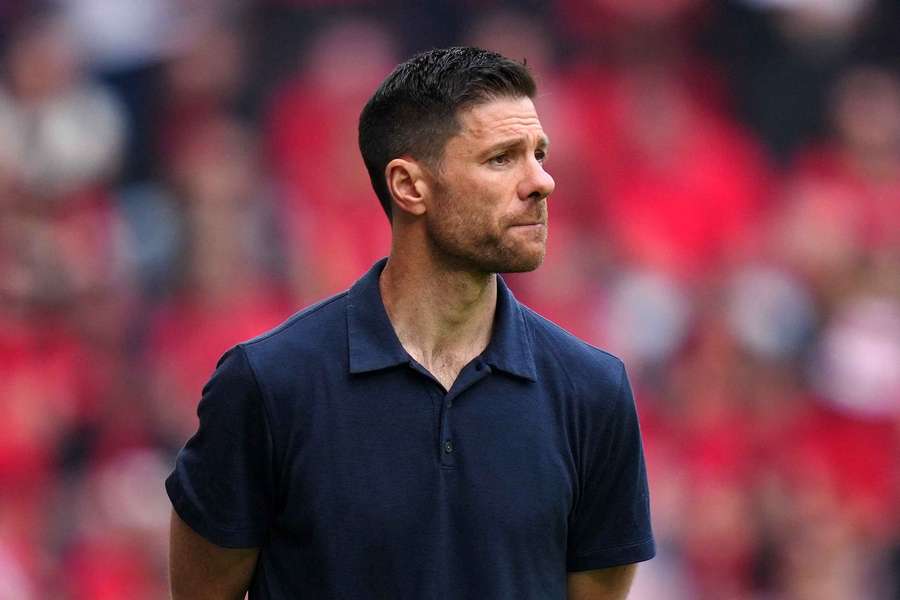 Xabi Alonso, con el Leverkusen