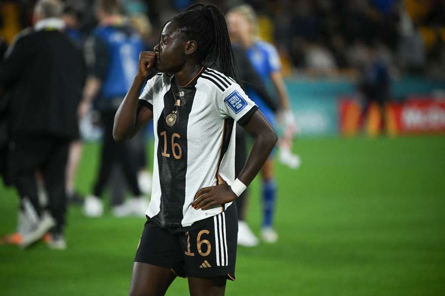 Anyomi nach dem Aus bei der Frauen-WM 2023.