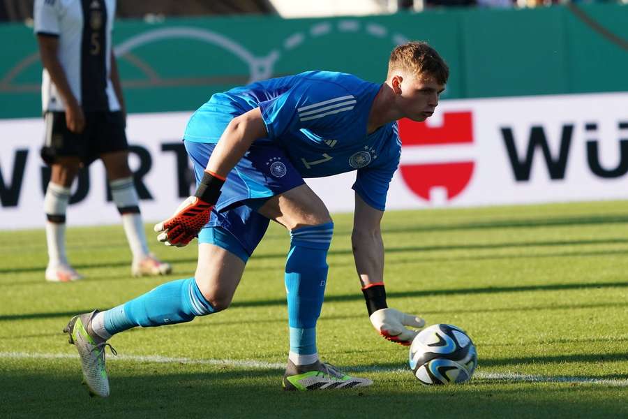 Für Jonas Urbig wird es das dritte U21-Länderspiel werden.