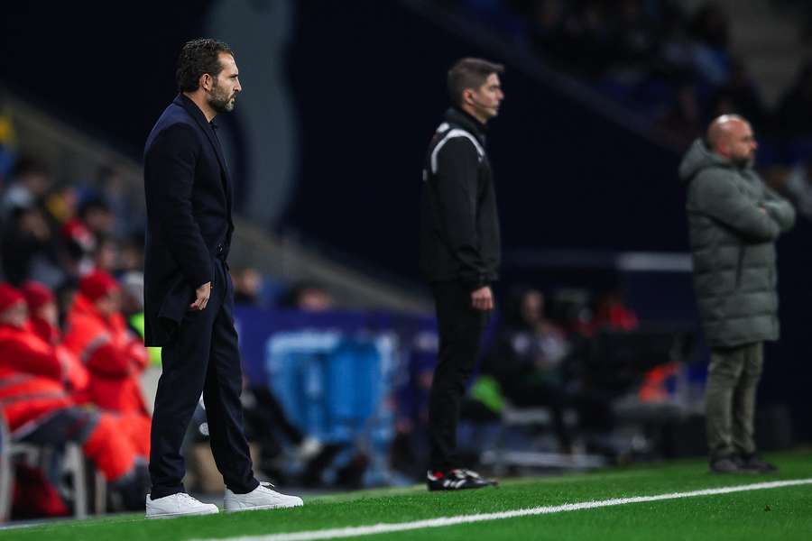 Rubén Baraja, con el Valencia
