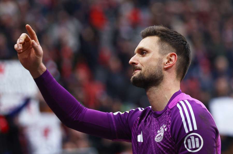 Bayern Munich's Sven Ulreich after the match Bayern Munich's Sven Ulreich after the match