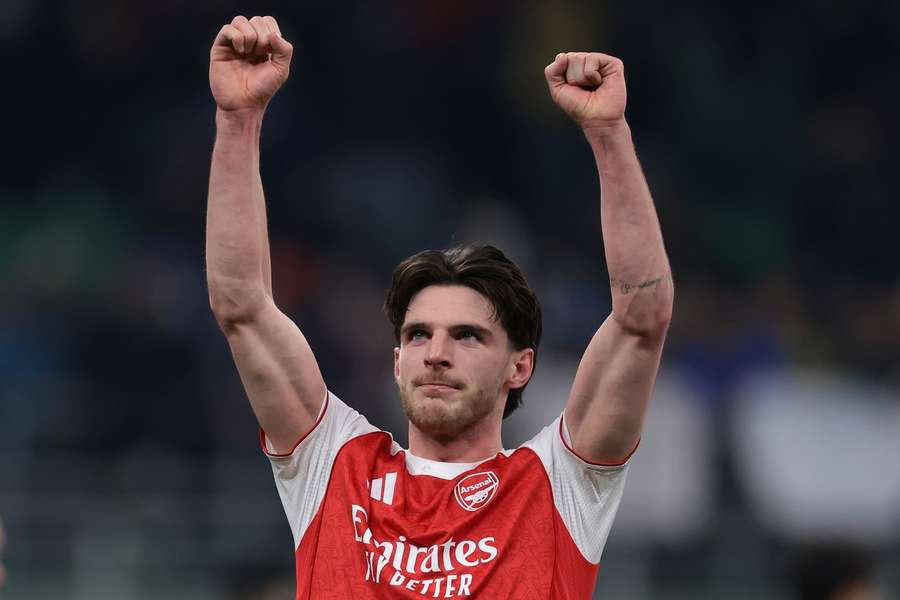 Arsenal venceu o Inter de Milão na Liga dos Campeões por 1-3